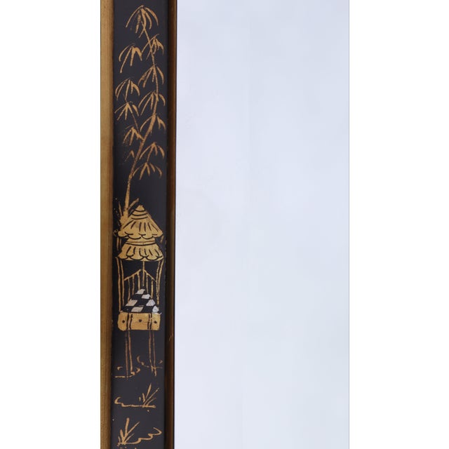 Queen Anne Style Chionoiserie Mirror For Sale In Portland, OR - Image 6 of 8