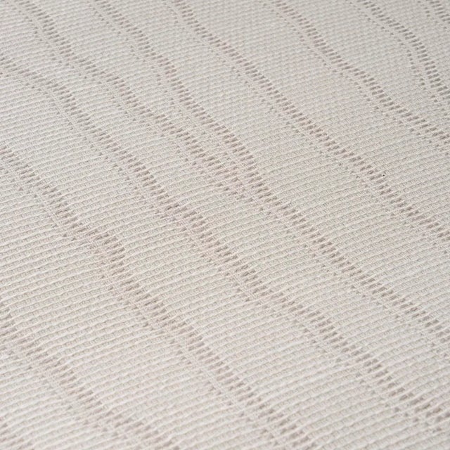 Schumacher SAMPLE - Schumacher La Voie Wallpaper In Fog For Sale - Image 4 of 5
