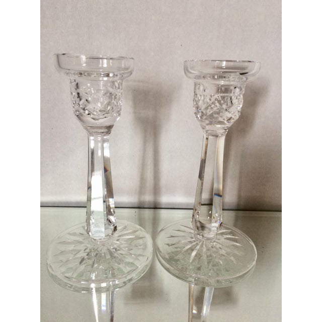 Vintage Waterford Candlesticks A Pair Chairish