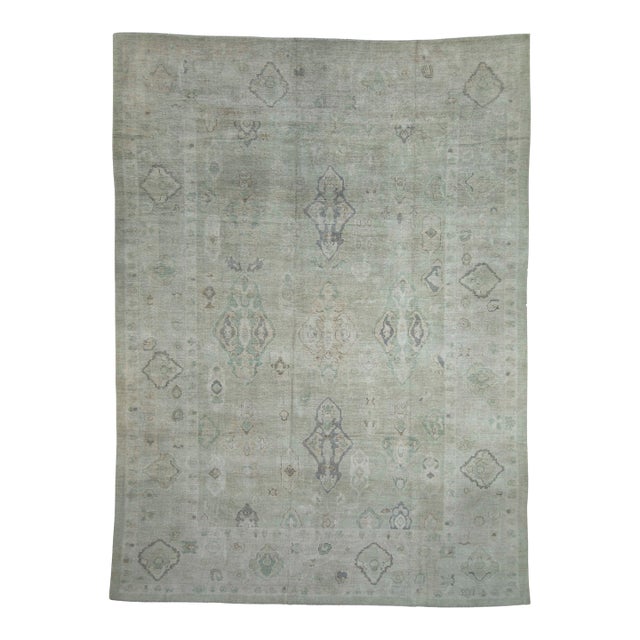 Turkish Oushak Runner Rug 2'10" x 15'11" #17820 For Sale