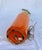 Metal Mid Twentieth Century Italian Orange and Yellow Ceramic Table Lamp For Sale - Image 7 of 12