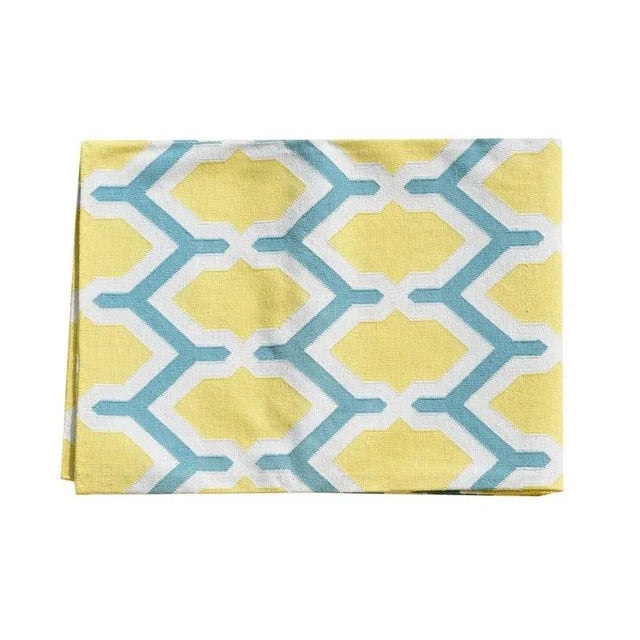 Boho Chic Hanne Rug, 10x14, Yellow For Sale - Image 3 of 5