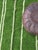 Textile Green Moroccan Rug Handmade Striped Rug - 10 X 8.4 Ft For Sale - Image 7 of 8