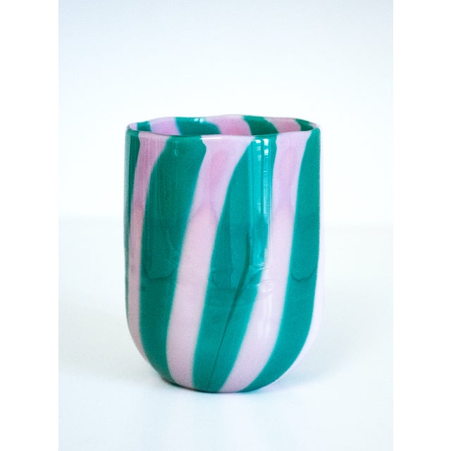 The work of Ribes explores the boundary between utilitarian object and autonomous form. Through the hand-blown glass...