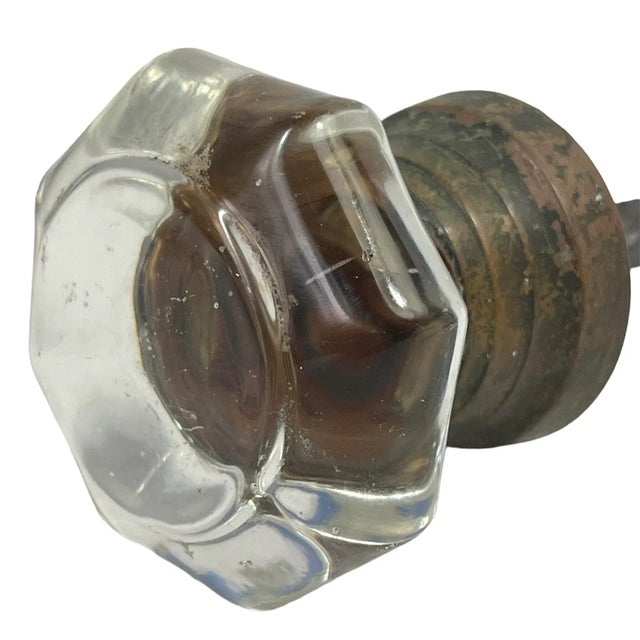 Mid 1800s Antique American Door Knob Set- A Pair For Sale - Image 6 of 7