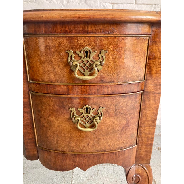 English Queen Ann Style Desk, 1890s For Sale - Image 17 of 18