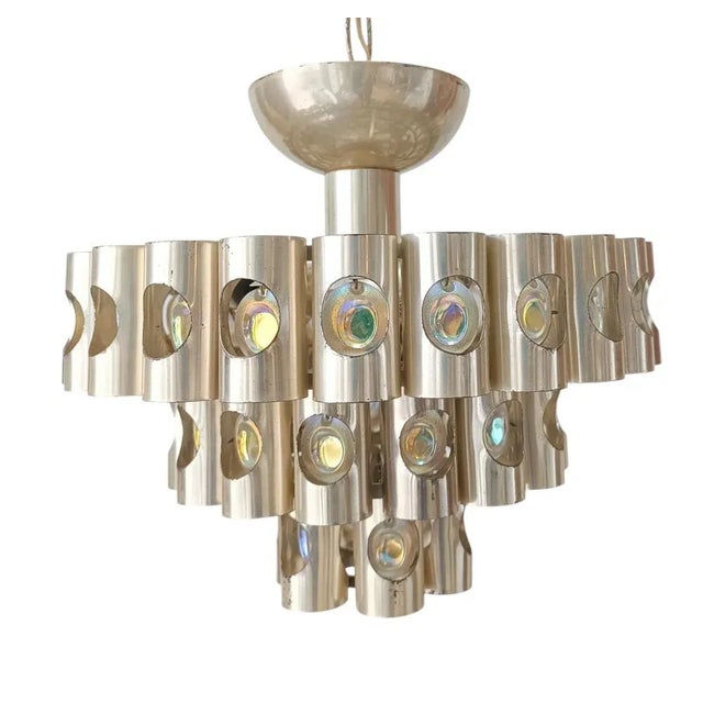 UFO Lamp from Palwa, Germany, 1950s For Sale - Image 4 of 9