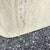 Tan Postmodern Faux Travertine Laminate Credenza With Gold Accent For Sale - Image 8 of 8