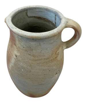 Vintage Mid-Century French Provincial Stoneware Pottery, Jar/Jug/Vase/Vessel