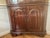 1980s Traditional Solid Cherry Corner China Cabinet For Sale - Image 5 of 6