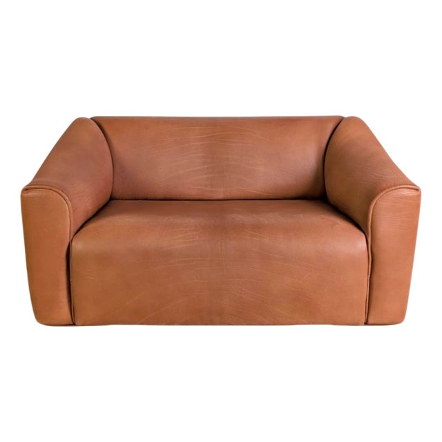 DS 47 Two-Seater Sofa in Leather from De Sede For Sale