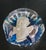 Very nice, faceted crystal cameo paperweight by Baccarat Crystal of France, featuring former President Woodrow Wilson....