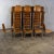 Brown Late 20th to Early 21st Century Modern Walnut Molded Plywood Chairs Stackable Connectable as Is Condition Selling Separately For Sale - Image 8 of 18