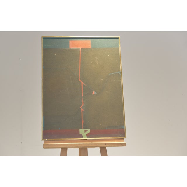 Durchbruch, Robert Köck, 1975, Oil on Hardboard For Sale - Image 7 of 8