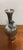 1960s Vintage King Salomon Silver Overlay Art Glass Bud Vase – Made in Israel, 7” For Sale - Image 5 of 6