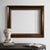 Vintage Lacquered and Gilded Wooden Frame, 1950 For Sale - Image 11 of 14