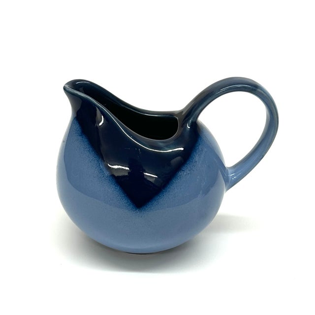 Mid 20th Century Mid Century Modern Moody Blues Mixed Pitcher Curation - Group of 5 For Sale - Image 11 of 12