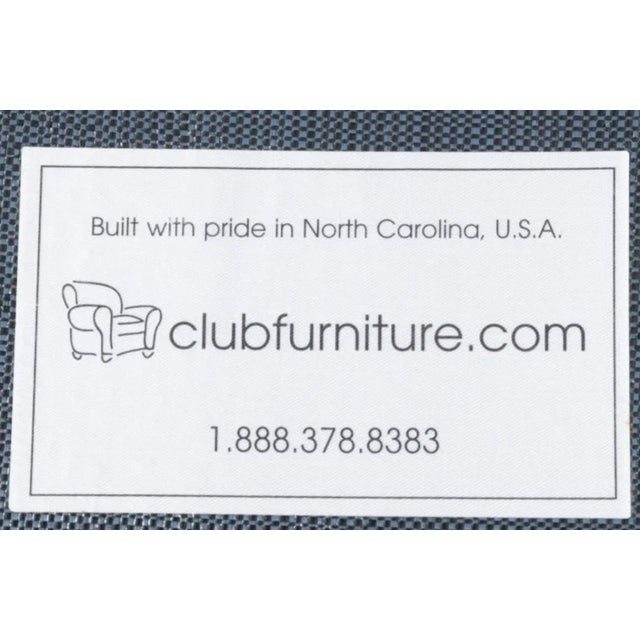 Late 20th Century Club Furniture Brown Leather Sleeper Sofa Made in North Carolina For Sale In Cleveland - Image 6 of 6