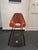 Chair by Vittorio Nobili "Medea", Italy, circa 1955. Curved veneered veneer in santos rosewood, brass, an enameled iron...