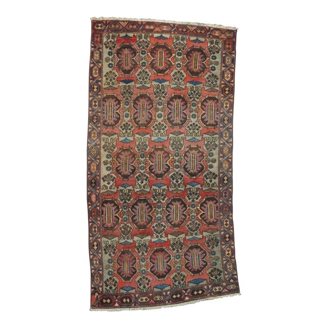 Antique Malayer Rug 3'2'' x 6'3'' For Sale