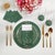2020s Thistle And Snake Cotton Sateen Cocktail Napkins in Evergreen, Set of 4 For Sale - Image 5 of 6