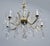Italian 1980s Restored Italian Style Crystal Chandelier For Sale - Image 3 of 7