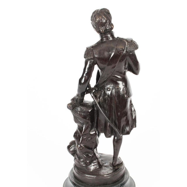 Copper Vintage Bronze Sculpture of Nelson, 20th Century For Sale - Image 8 of 15