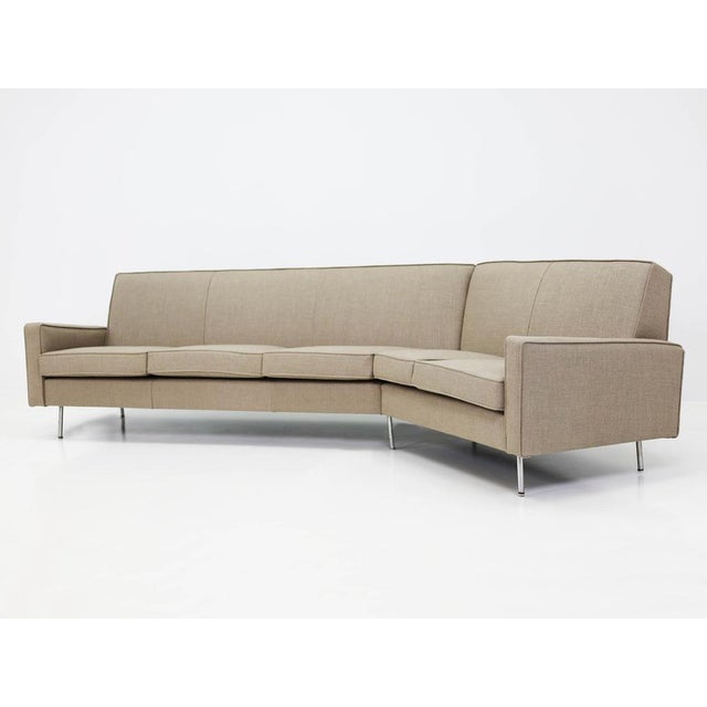 Large Model 28 BC 5-Seater Corner Sofa by Florence Knoll Bassett for Knoll Inc. / Knoll International, USA, 1949 For Sale - Image 4 of 10