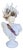 CSS Seashell 10.5" Bust of Hermes For Sale