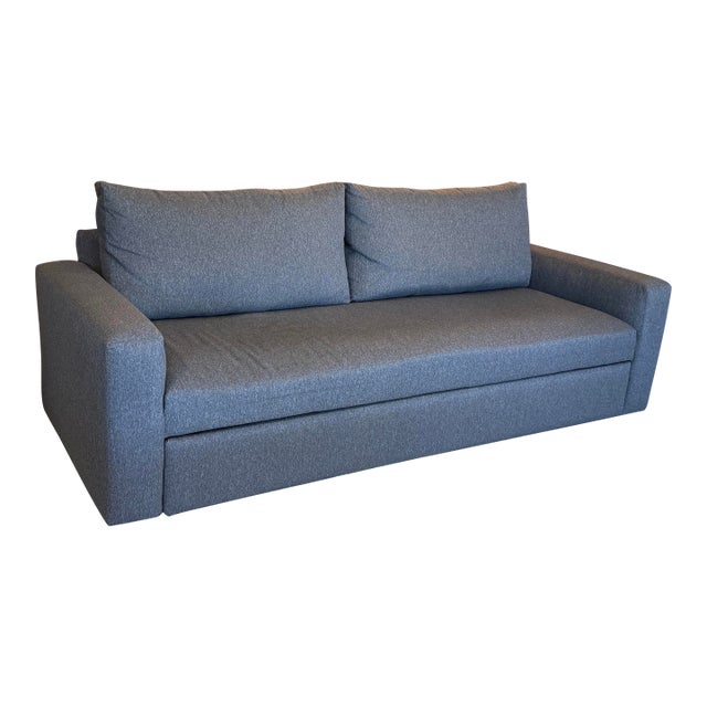 Queen Size Room & Board Aldrich Platform Sleeper Sofa For Sale
