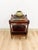 Vintage Mahogany Traditional Side Table Pullout Tray Regency Style Accent For Sale - Image 10 of 17
