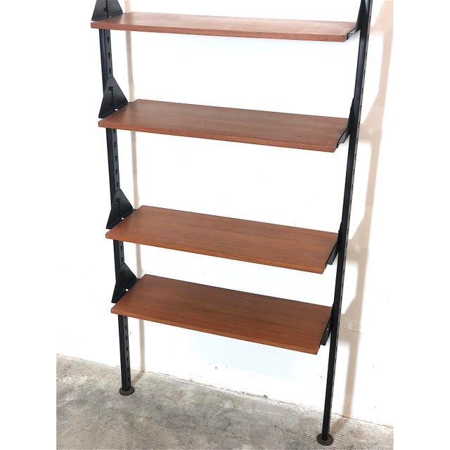 1-Bay Bookcase, Italy, 1960s For Sale - Image 12 of 12