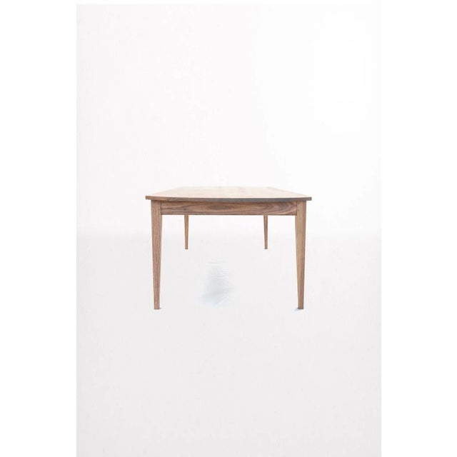 Not Yet Made - Made To Order Adair Table, Refined English Rustic Dining Table in Walnut For Sale - Image 5 of 9