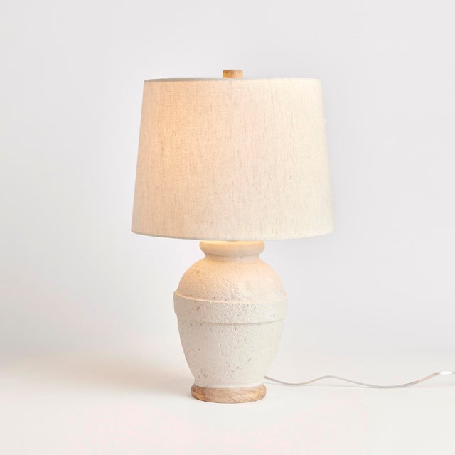 Made of a composite, natural Eco mix, this lamp base is composed of hardening agents for longevity. The finish is...