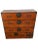 This antique Japanese tansu chest was sourced at an antique dealer in Tokyo Japan. It is a beautifully preserved example...