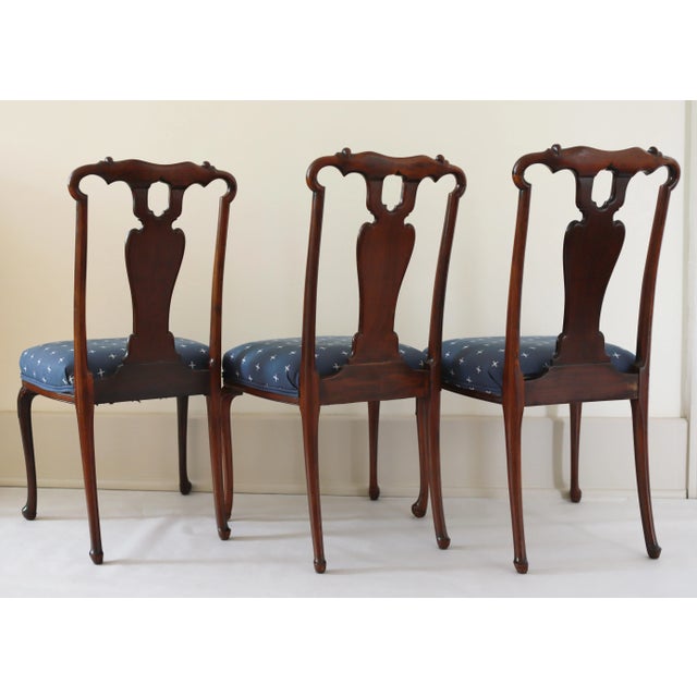 Early 21st Century Chippendale Style Dining Chairs - Set of 3 For Sale - Image 5 of 7
