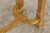 Rococo Style Gilt & Gold Marble Top Console Table For Sale - Image 4 of 18