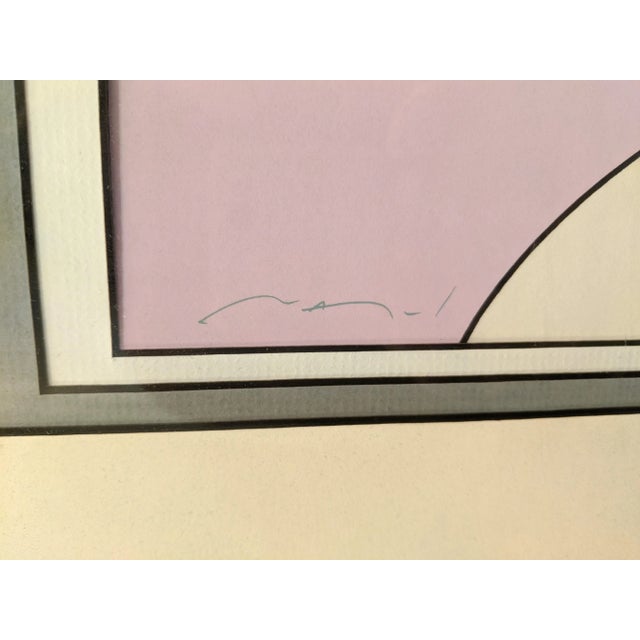 Large Scale Vintage 1980s Serigraph Limited Edition Released for Mirage Editions, Santa Monica, CA Published in 1988...