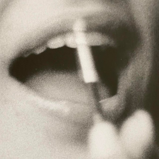 Early 21st Century Fashion Photograph Georgia May Jagger Applying Lipgloss, Black and White, Unframed For Sale - Image 5 of 7