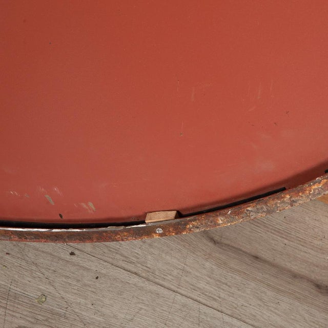 20th Century Large Convex Railway Mirror, Czechoslovakia, 1950s For Sale - Image 16 of 18