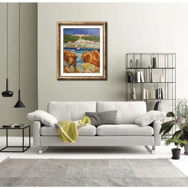 This artwork includes a certificate of authenticity and is hand-signed by the artist. Hand-signed on the lower-right...