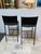 2020s Mermelada Estudio for Cb2 Woven Leather Counter Stools, Pair For Sale - Image 5 of 12