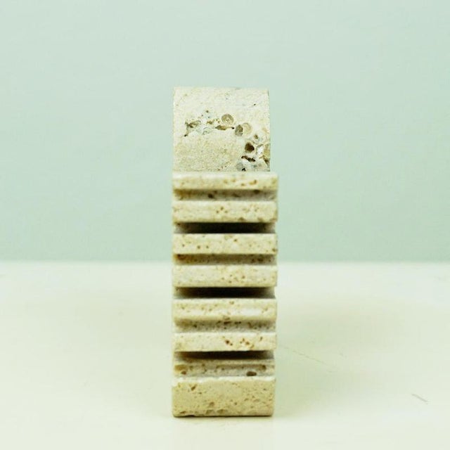 White Italian Swan Sculpture in White Travertine by Enzo Mari for Fratelli Manelli, 1970s For Sale - Image 8 of 12