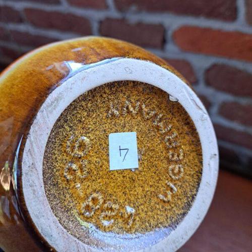 Terracotta Scheurich Vase, West Germany, 1970s For Sale - Image 4 of 5