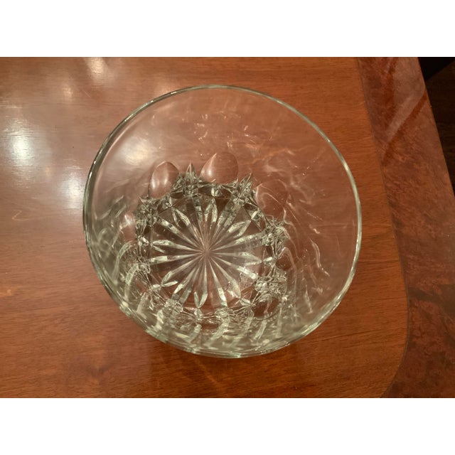 1980s Petite Crystal Ice Bucket For Sale - Image 4 of 8