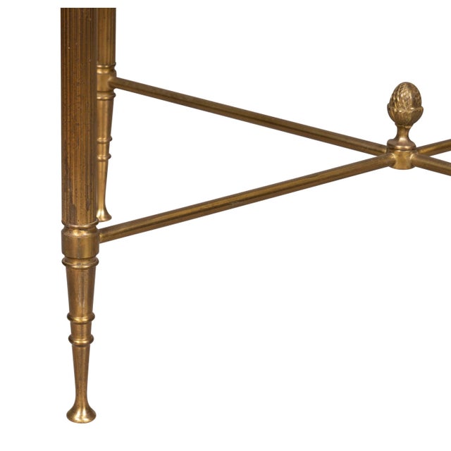 Nesting Vintage Brass Tables - Set of 3 For Sale - Image 12 of 12