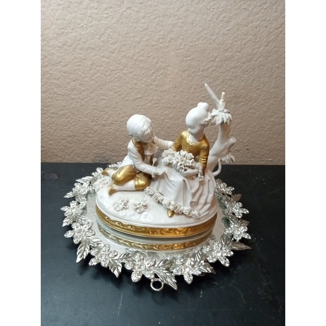 Rare Archimede Seguso Murano Italy Bisque Porcelain Figurine. For Sale In Dallas - Image 6 of 8