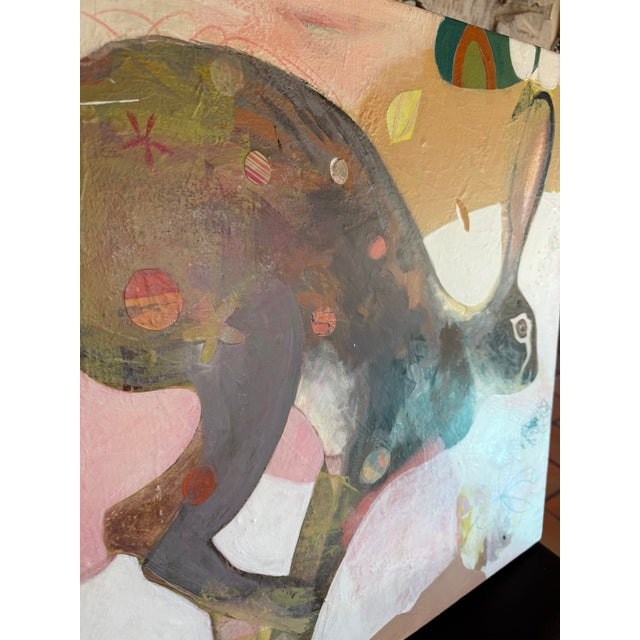 "Run Rabbit Run" a Jackrabbit by LWren Walraven For Sale - Image 10 of 10