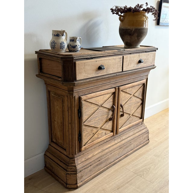 Antique French Pine Shop Counter For Sale - Image 4 of 7