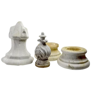 Group of Architectural Garden Marble Fragments
